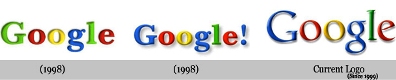 Google logos.