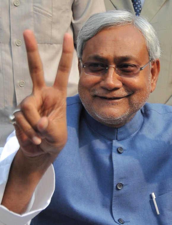 Nitish Kumar.