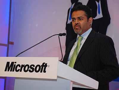 Sanket Akerkar, managing director of Microsoft India.