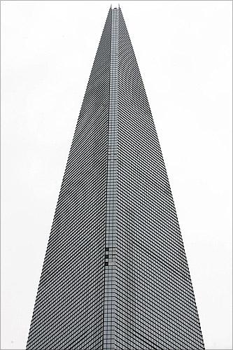 Shanghai World Financial Centre building is pictured in Shanghai.