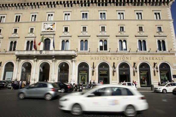 A view of Generali headquarters in Rome.