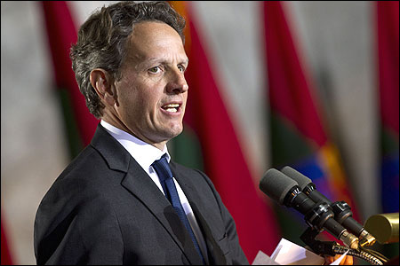 US Treasury Secretary Timothy Geithner.
