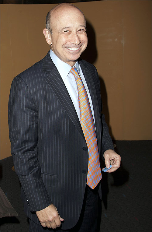 Goldman Sachs Chief Executive Officer Lloyd Blankfein.