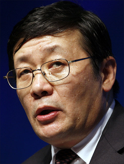 Lou Jiwei, Chairman and CEO of China Investment Corporation.