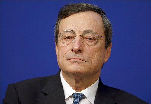 European Central Bank (ECB) President Mario Draghi.