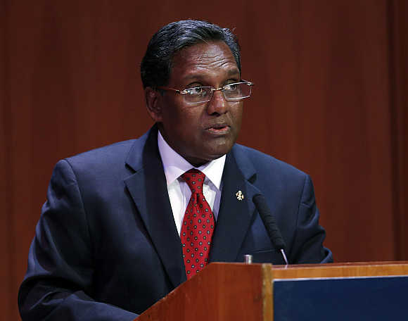 President of Maldives Mohamed Waheed Hassan.