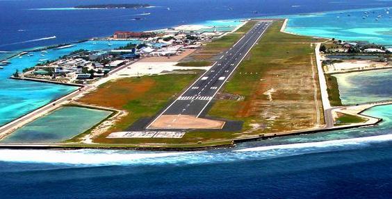 Male International Airport.