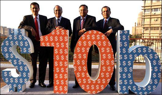 Tata Consultancy Services crosses $10bn in revenues in FY 2011-12