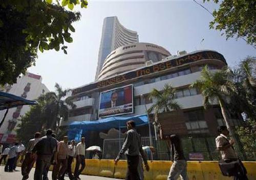 Bombay Stock Exchange building.