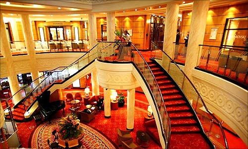 Grand lobby.