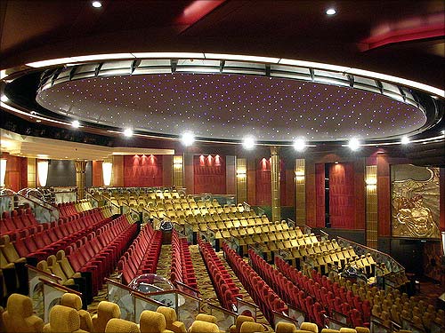 A planetarium in the ship.