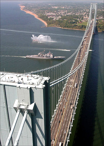 Verrazano Narrows Bridge.