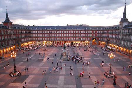 European Union tops the list. A view of Madrid, Spain.