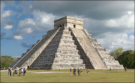 Archaeological sites of Chichen-Itza, Mexico.