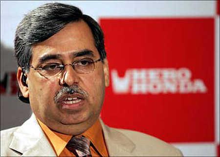 Pawan Munjal, managing director and chief executive, Hero MotoCorp.