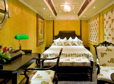 The Palace on Wheels is a luxury tourist train.