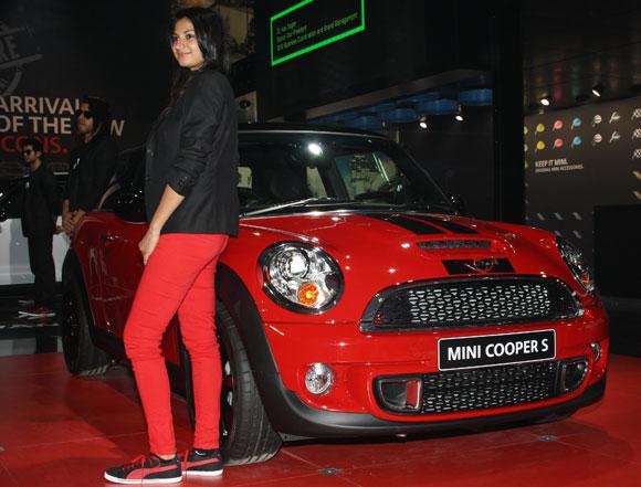 The iconic Mini Cooper.