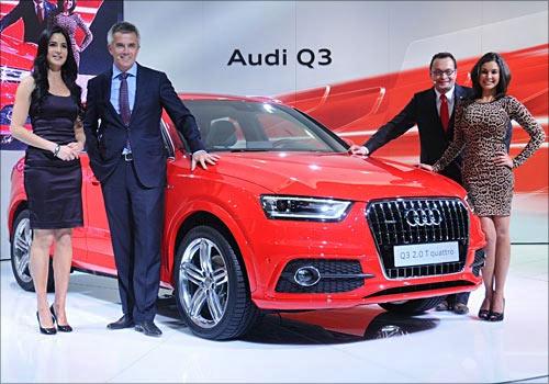 Katrina Kaif unveils the Audi Q3.