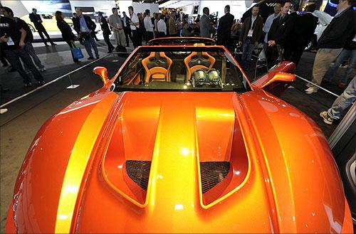 A view of the $225,000 Falcon F7