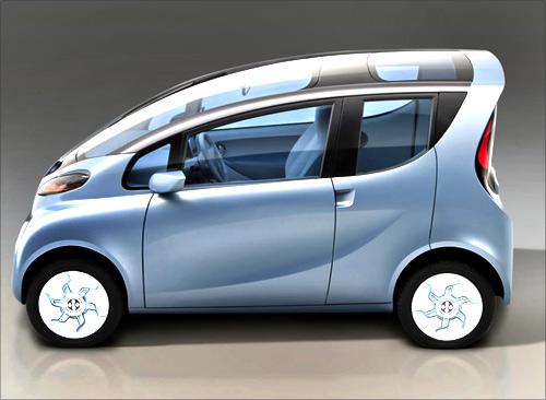 Tata's new electric car.