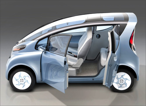 Tata's new electric car.