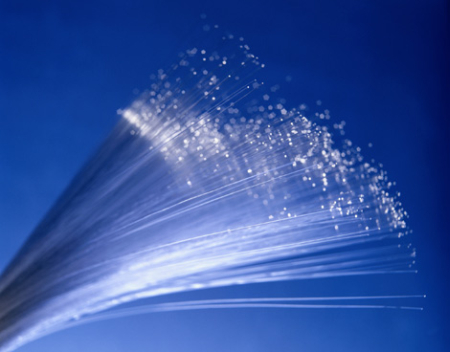 The science behind fibre optics has been studied since the 1800s.