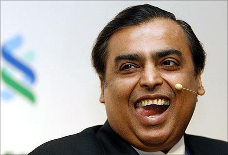 Mukesh Ambani, chairman, Reliance Industries.