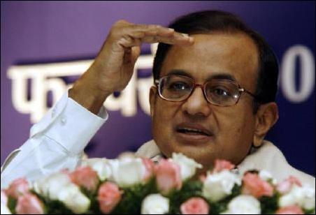 Home Minister P Chidambaram.