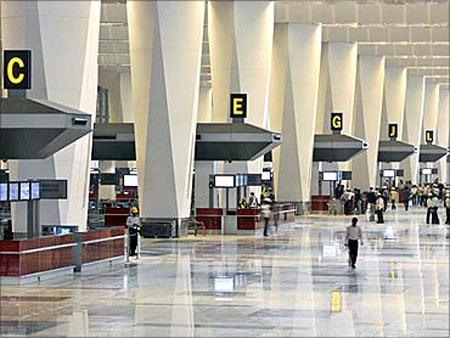 Indira Gandhi International Airport, New Delhi.