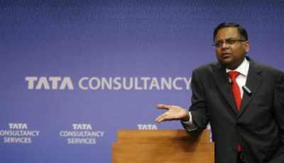 TCS chief executive officer and managing director N Chandrasekaran.