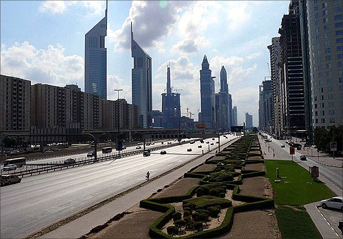 Sheikh Zayed Road.