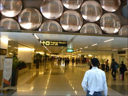 Indira Gandhi International Airport, New Delhi.