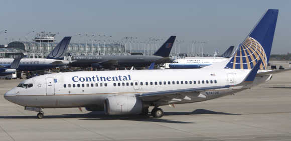 Continental Airlines.