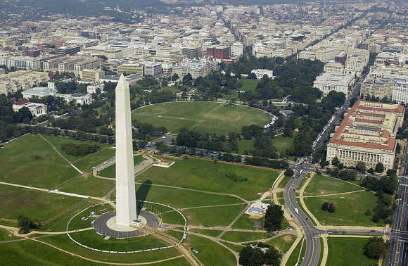 A view of Washington, DC.