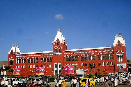 Chennai Central station.