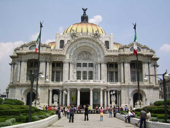 A view of Mexico City.