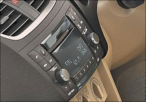 Maruti Ertiga stereo.