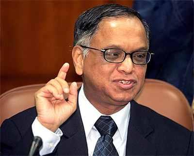 N R Narayana Murthy.