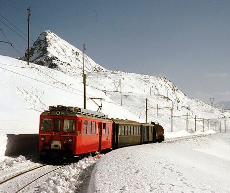 The Bernina Railway.