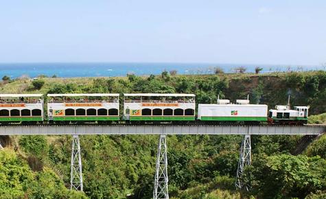 St Kitts' Scenic Railway.