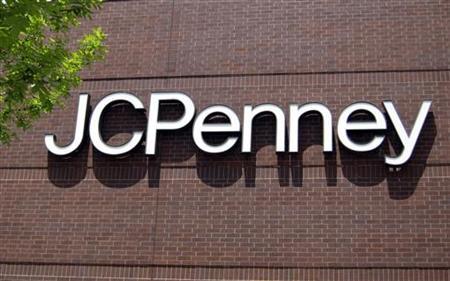 The sign outside the J.C. Penney store is seen in Westminster, Colorado.