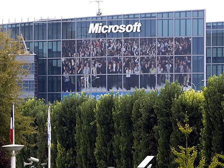 General view of Microsoft Corporation new headquarters in Issy-les-Moulineaux, near Paris