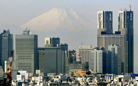 A view of Tokyo.
