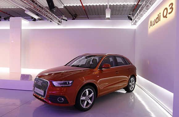 Audi Q3 in Martorell near Barcelona, Spain.