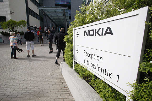 Nokia plant in Oulu, Finland.
