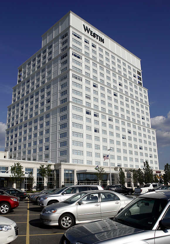 The Westin Lombard Yorktown Center, a hotel of the Starwood chain, in Lombard, Illinois.