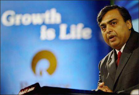 Reliance Industries chairman Mukesh Ambani.