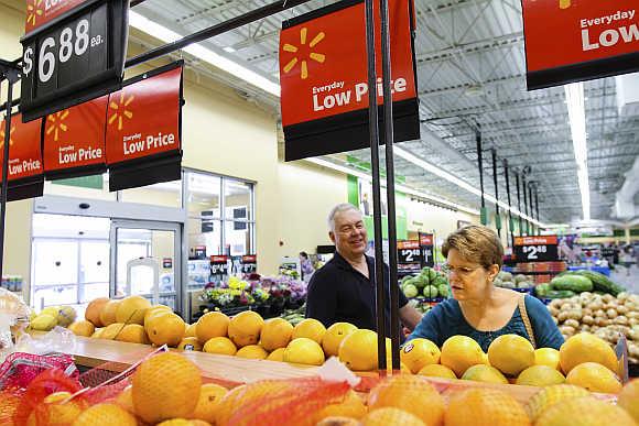  A Walmart Neighborhood Market store in Bentonville, Arkansas.