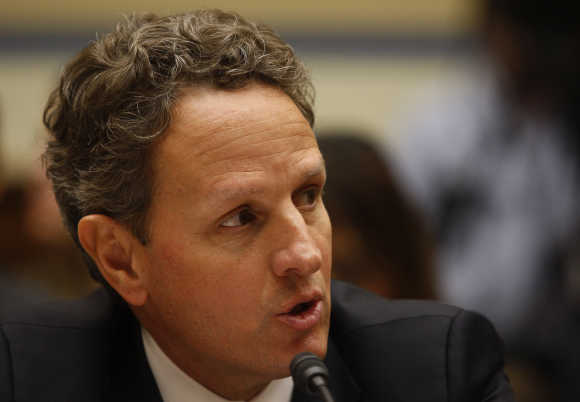 Tim Geithner in Washington, DC.