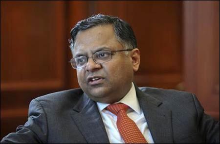 TCS CEO N. Chandrasekaran.